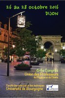 Congrès 2016 de l'UDPPC 