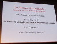 La Relativité Générale, une théorie longtemps incomprise