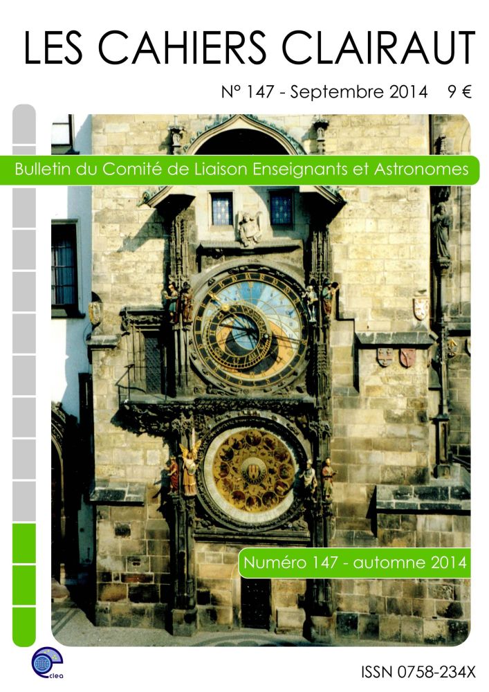 Cahier Clairaut n°147 Automne 2014